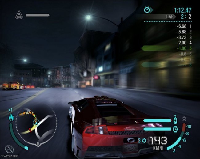 Need for Speed Carbon:  