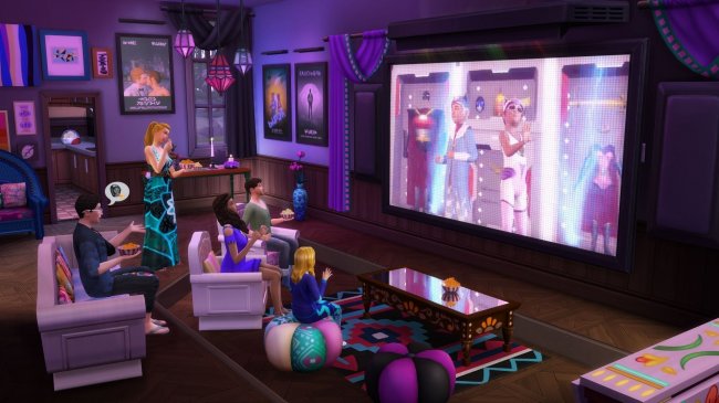 The Sims 4 Домашний кинотеатр (2016)