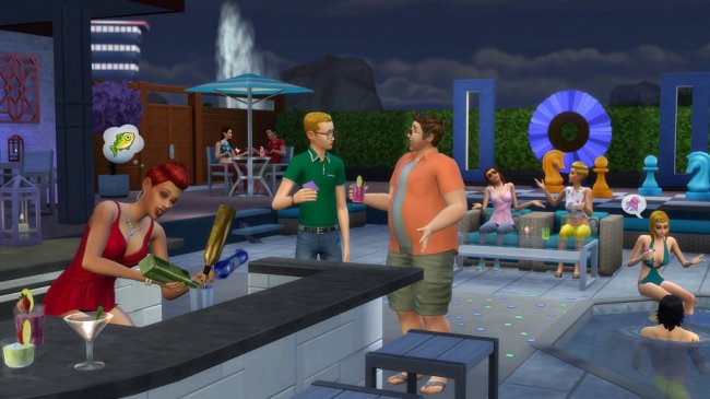 The Sims 4 Внутренний дворик (2015)
