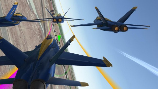 Blue Angels Aerobatic Flight Simulator (2017) PC | Лицензия